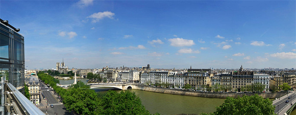 Paris Panorama La Seine, Institute Arabic