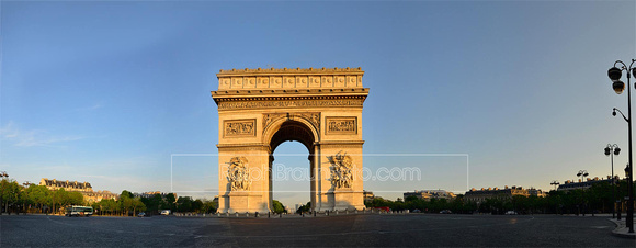 Paris Panorama Arc de Triumphe
