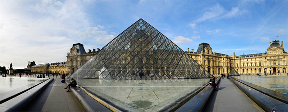 Paris Panorama Louvre